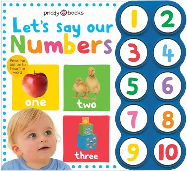 Simple First Words Let's Say Our Numbers by Roger Priddy