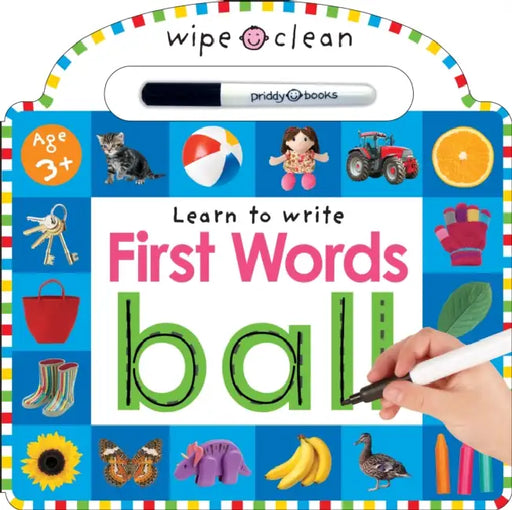 Wipe Clean First Words by Roger Priddy