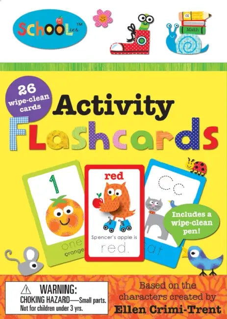 Schoolies: Activity Flash Cards by Roger Priddy