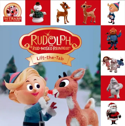 Rudolph The Red-Nosed Reindeer Lift-The-Tab by Roger Priddy