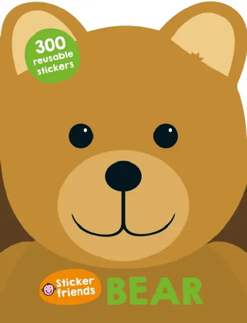 Sticker Friends: Bear by Roger Priddy