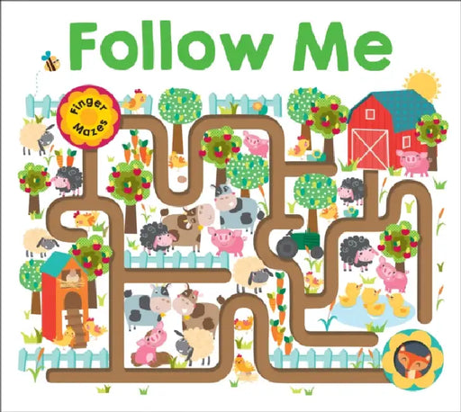 Maze Book: Follow Me by Roger Priddy