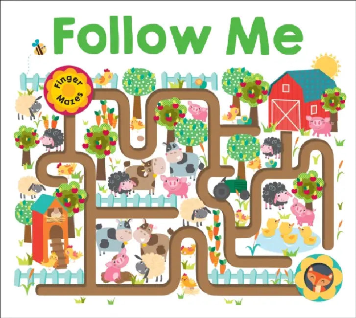 Maze Book: Follow Me by Roger Priddy