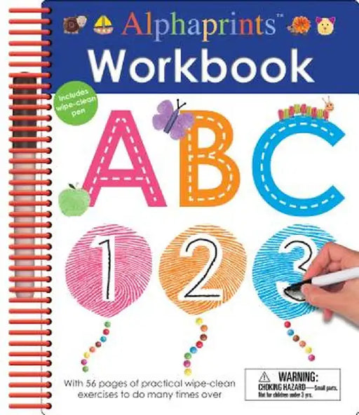 Alphaprints: Wipe Clean Workbook ABC by Roger Priddy