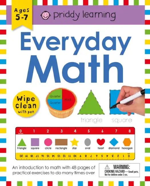 Wipe Clean Workbook: Everyday Math \ by Roger Priddy