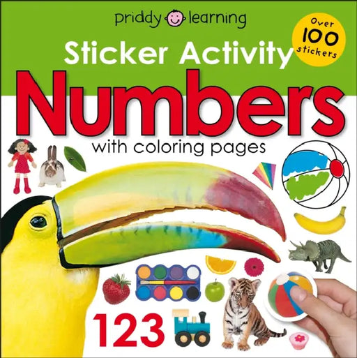 Sticker Activity Numbers by Roger Priddy