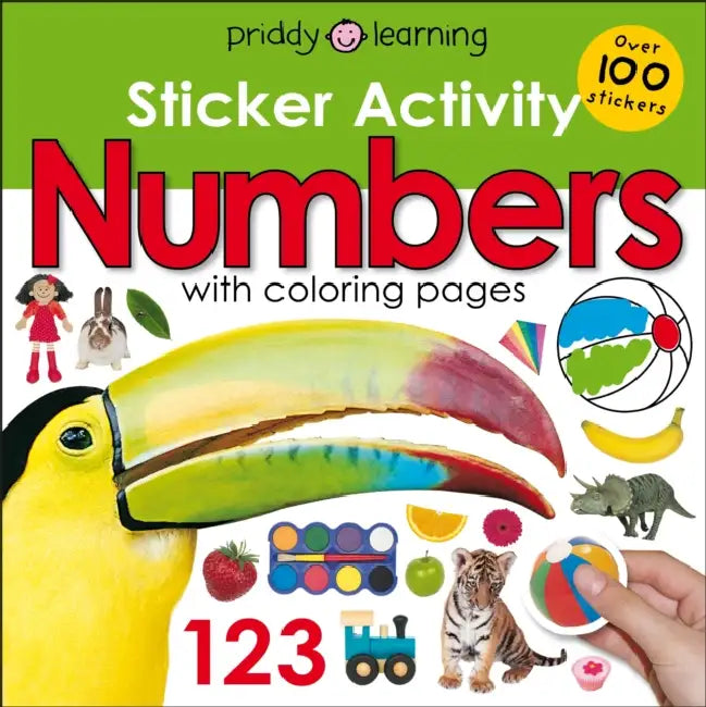 Sticker Activity Numbers by Roger Priddy