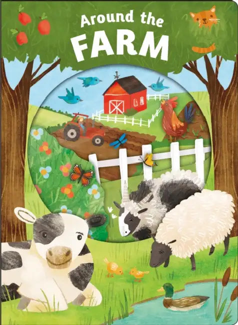 Look Closer: Around The Farm by Roger Priddy
