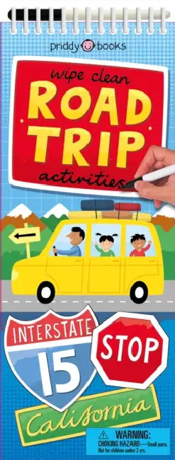 Wipe Clean Road Trip Activities by Roger Priddy