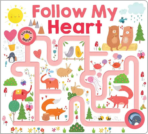 Maze Book: Follow My Heart by Roger Priddy