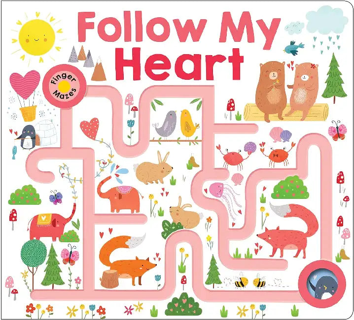 Maze Book: Follow My Heart by Roger Priddy