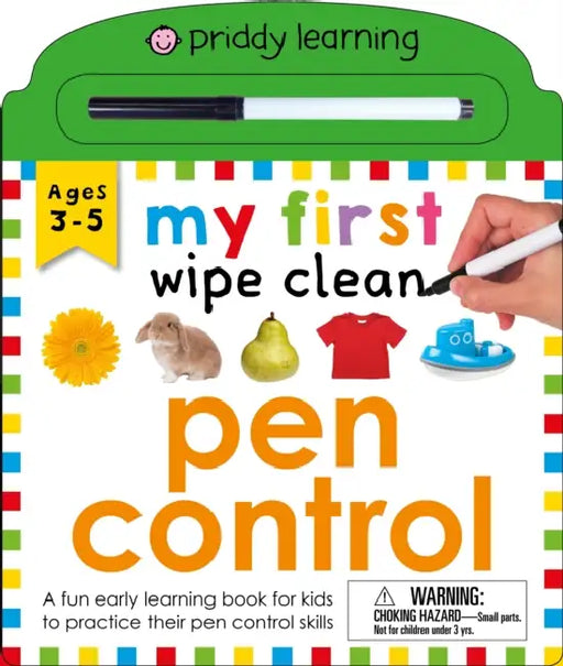 My First Wipe Clean Pen Control by Roger Priddy