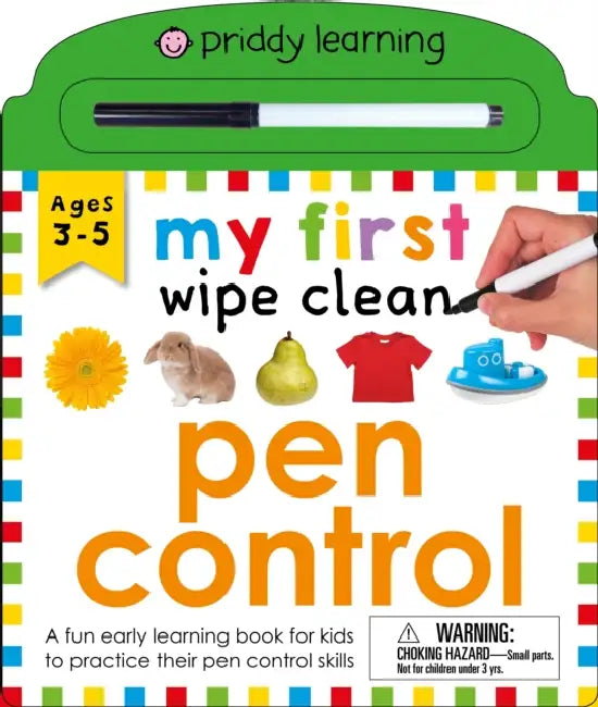 My First Wipe Clean Pen Control by Roger Priddy