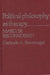 Political Philosophy as Therapy: Marcuse Reconsidered by Gertrude A. Steuernagel