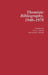 Thomistic Bibliography, 1940-1978. by Terry L. Miethe