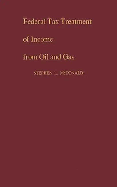 Federal Tax Treat Income by Stephen L. McDonald