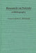 Research on Suicide: A Bibliography by John L. McIntosh