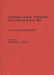 American Judicial Proceedings First Printed Before 1801: An Analytical Bibliography by Wilfred J. Ritz