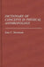 Dictionary of Concepts in Physical Anthropology by Joan C. Stevenson