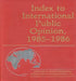 Index to International Public Opinion, 1985-1986 by Unknown