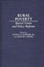 Rural Poverty: Special Causes and Policy Reforms by Harrell R. Jr. Rodgers