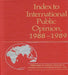 Index to International Public Opinion, 1988-1989 by Elizabeth Hann Hastings