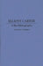 Elliott Carter: A Bio-Bibliography by William T. Doering