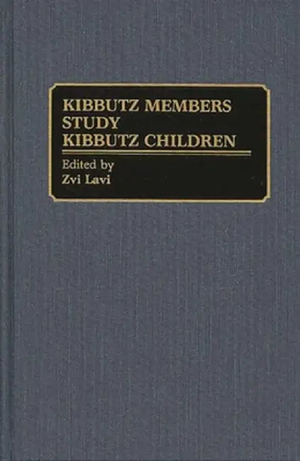 Kibbutz Members Study Kibbutz Children by Zvi Lavi