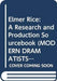 Elmer Rice: A Research and Production Sourcebook by Michael Vanden Heuvel