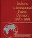 Index to International Public Opinion 1990-1991 by Elizabeth Hann Hastings