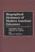 Biographical Dictionary of Modern American Educators by Shirley Ohles