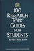 100 Research Topic Guides for Students by Barbara Wood Borne