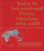Index to International Public Opinion, 1994-1995 by Lsi