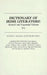 Dictionary of Irish Literature: A-L by Robert Hogan