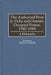 Authorized Press in Vichy and German-Occupied France, 1940-1944: A Bibliography by Donna Evleth