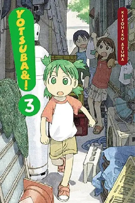 Yotsuba&!, Volume 3 by Kiyohiko Azuma