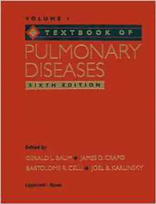Textbook Of Pulmonary Diseases  (2 Vols. Set) by Gerald L. Baum, Bartolome R. Celli