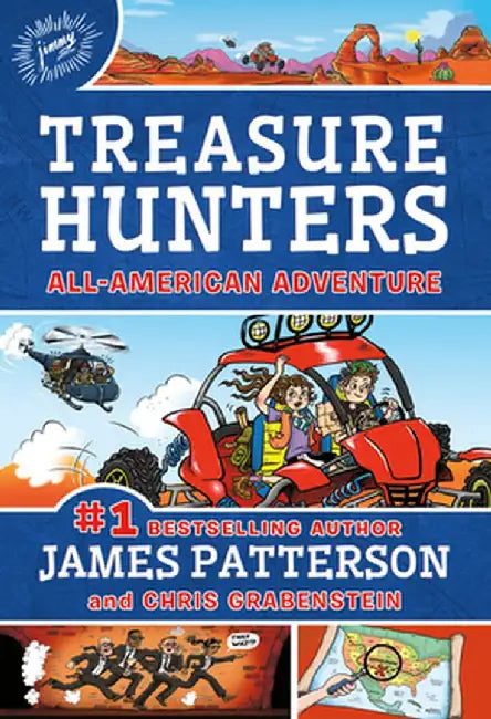 Treasure Hunters: All-American Adventure by James Patterson