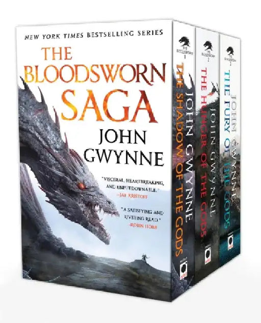 The Bloodsworn Saga Boxed Set: The Shadow of the Gods, the Hunger of the Gods, the Fury of the Gods by John Gwynne