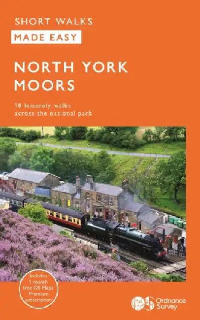 OS Short Walks Made Easy  - North York Moors: 10 Leisurely Walks