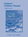 Student Solutions Manual for College Algebra by Judith Beecher, Judith Penna, Marvin Bittinger
