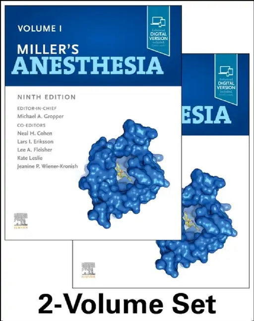 Miller's Anesthesia, 2-Volume Set by Michael A. Gropper