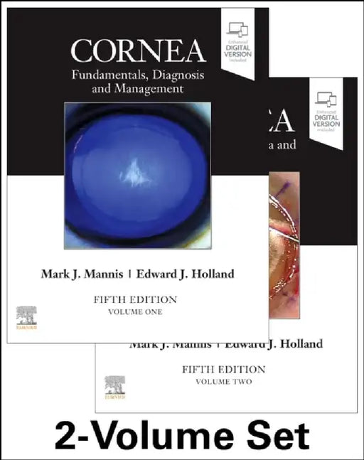 Cornea, 2-Volume Set by Mark J. Mannis