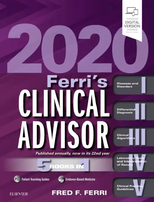Ferri's Clinical Advisor 2020: 5 Books in 1 by Fred F. Ferri