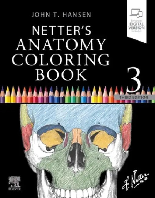 Netter's Anatomy Coloring Book by John T. Hansen