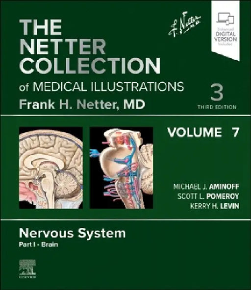 The Netter Collection of Medical Illustrations: Nervous System, Volume 7, Part I - Brain by Michael J. Aminoff, Scott Pomeroy, Kerry H. Levin