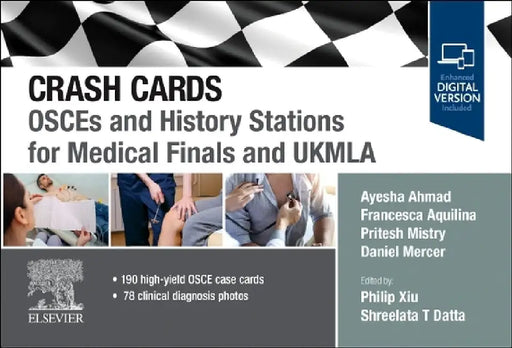 Crash Cards: Osces and History Stations for Medical Finals and Ukmla by Francesca Aquilina