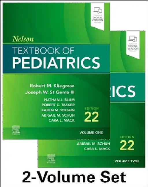 Nelson Textbook of Pediatrics, 2-Volume Set by Robert M Kliegmann