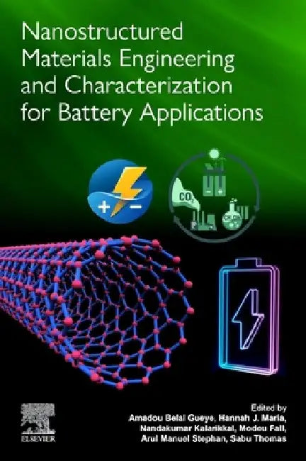 Nanostructured Materials Engineering and Characterization for Battery Applications by Amadou Belal Gueye