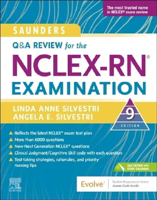 Saunders Q & A Review for the Nclex-Rn(r) Examination by Linda Anne Silvestri